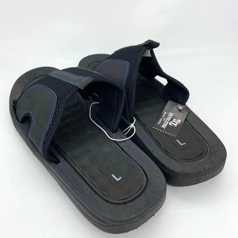 Men’s Revolution Slides Sandals Size Large 12 -13 New - Picture 3 of 5